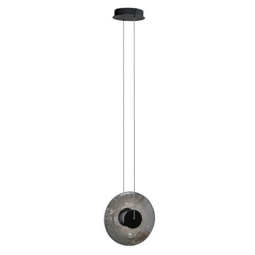 Lampa wisząca aluminiowa czarna dymiona AZ6883 z serii ANDORA - Azzardo