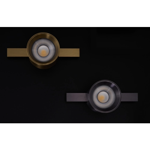 Reflektor szynowy magnetyczny złoty aluminiowy 16cm CCT AZ7055 z serii EVIA TRACK MAGNETIC - Azzardo