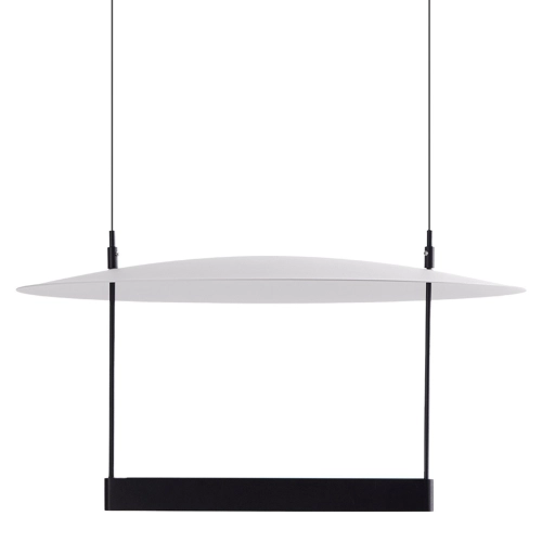 Lampa wisząca metalowa biało-czarna 80cm AZ5638 z serii PORTOFINO - Azzardo