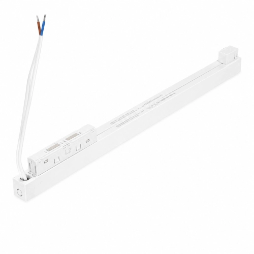 Azzardo Zasilacz magnetyczny aluminiowy biały 56cm AZ6233 z serii ALFA TRACK