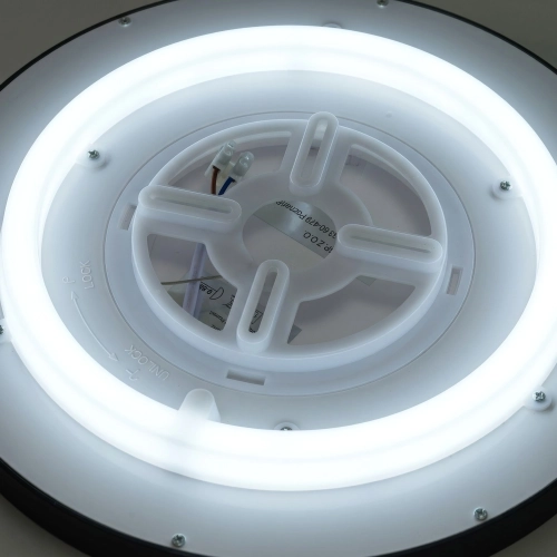 Plafon LED czarny okrągły 50cm AZ6543 z serii ARNOR - Azzardo