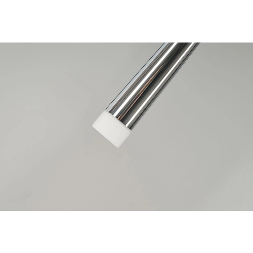 Lampa wisząca metalowa chromowana z białym szkłem AZ0117 z serii STYLO - Azzardo