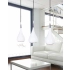 Lampa wisząca metalowa biała z chromem AZ0287 z serii SPELL - Azzardo