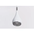 Lampa wisząca metalowa biała z chromem AZ0287 z serii SPELL - Azzardo