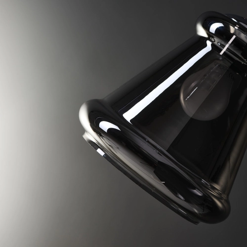 Lampa wisząca szklana dymiona chromowana AZ0453 z serii KEN - Azzardo
