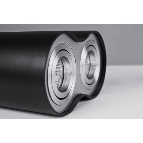 Oprawa sufitowa metalowa czarna 2-punktowa AZ0782 z serii BROSS - Azzardo