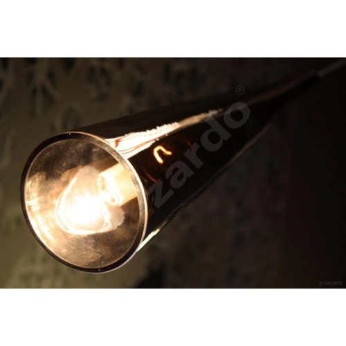 Lampa wisząca szklana chromowana 8cm AZ0998 z serii CHEMICAL - Azzardo