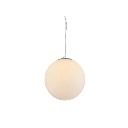 Lampa wisząca szklana biała kula 50cm AZ1329 z serii WHITE BALL - Azzardo