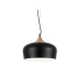 Lampa wisząca metalowa czarna z drewnem 36cm AZ1331 z serii PARMA - Azzardo