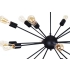 Lampa wisząca metalowa czarna 18-punktowa 79cm AZ1657 z serii ORBIT - Azzardo