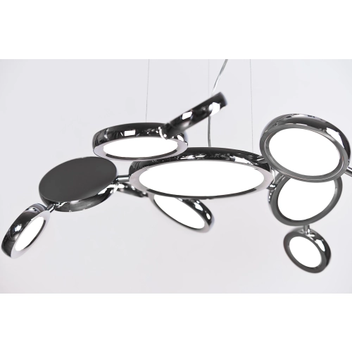 Lampa wisząca chromowana metalowa 83cm AZ1786 z serii SATELLITE - Azzardo