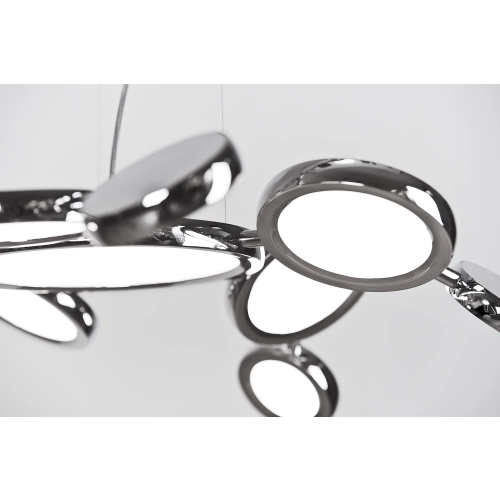 Lampa wisząca chromowana metalowa 83cm AZ1786 z serii SATELLITE - Azzardo