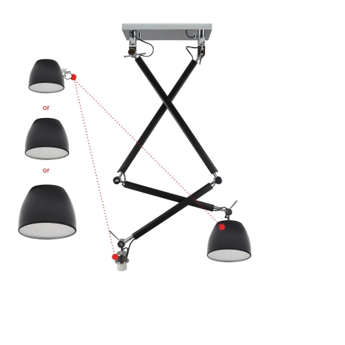 Stelaż ZYTA 2S AZ1846 - Lampy Azzardo - Azzardo