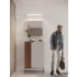 Kinkiet łazienkowy LED chromowany 60cm IP44 AZ2088 z serii PETER - Azzardo