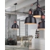 Lampa wisząca loft metalowa czarno-miedziana 3-punktowa AZ2144 z serii DARLING - Azzardo