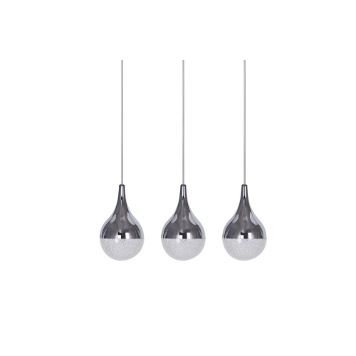 Lampa wisząca metalowa chromowana 3-punktowa AZ2173 z serii CECILIA - Azzardo