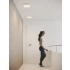 Plafon LED kwadratowy czarny 22cm AZ2270 z serii MONZA - Azzardo