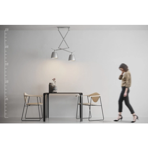 Stelaż ZYTA 2S ALU AZ2301 - Lampy Azzardo - Azzardo