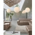 Lampa wisząca szklana biała 25cm AZ2515 z serii WHITE BALL - Azzardo