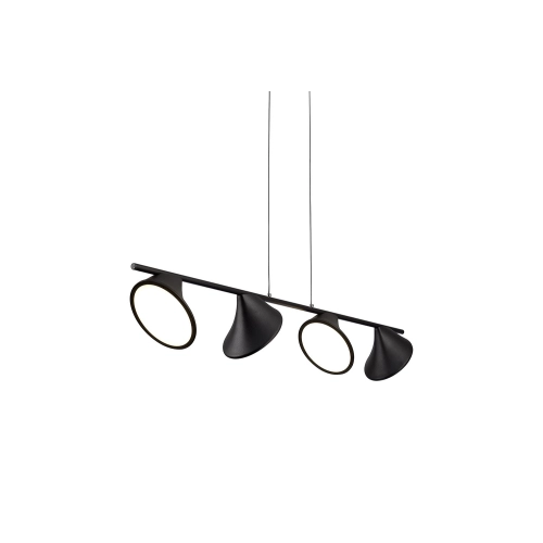 Lampa wisząca metalowa czarno-biała 100cm AZ2696 z serii CLAMOR - Azzardo