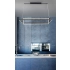 Lampa wisząca czarna metalowa 120cm AZ2849 z serii VIENA - Azzardo