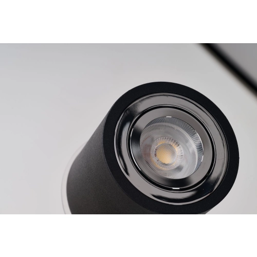 Lampa sufitowa metalowa czarno-chromowana AZ2929 z serii Brant - Azzardo