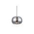 Lampa wisząca szklana dymiona chromowana 22cm AZ3082 z serii Burn - Azzardo