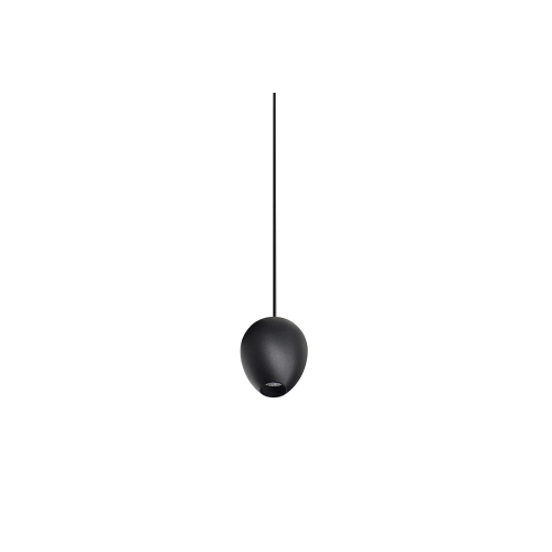 Lampa wisząca metalowa czarna wąska AZ3095 z serii Ovum - Azzardo