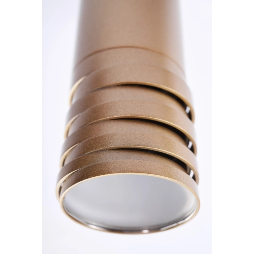 Lampa wisząca metalowa złota regulowana AZ3127 z serii Locus - Azzardo