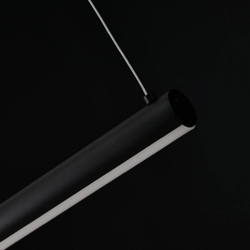 Lampa wisząca metalowa czarna dymiona 80cm AZ3351 z serii Sandra - Azzardo