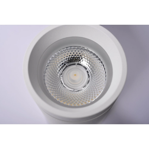 Plafon metalowy biały tubowy 10cm AZ3375 z serii Bill - Azzardo