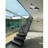 Plafon LED czarno-biały metalowy 30cm AZ3796 z serii MONZA II - Azzardo