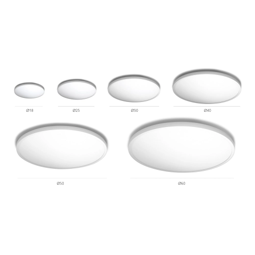 Plafon LED biały okrągły 18cm AZ4234 z serii Malta - Azzardo