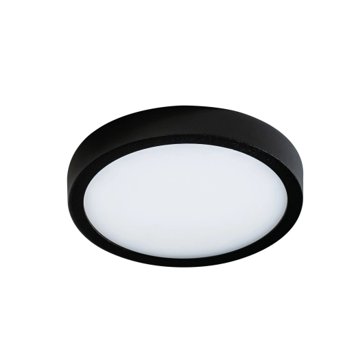 Plafon LED czarny metalowy okrągły 18cm AZ4235 z serii Malta - Azzardo