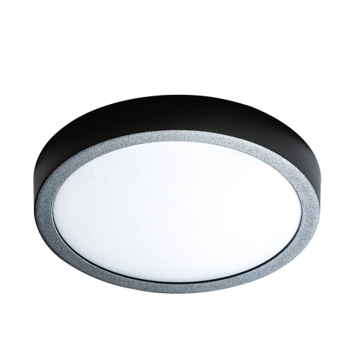 Plafon LED czarny metalowy okrągły 23cm AZ4240 z serii Malta - Azzardo