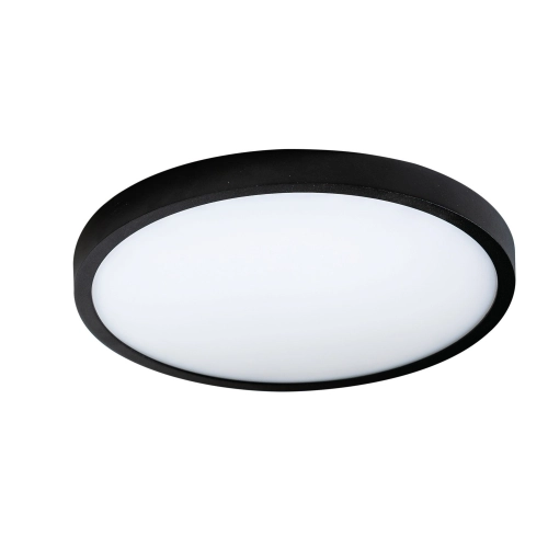 Plafon LED czarny metalowy okrągły 30cm AZ4244 z serii Malta - Azzardo