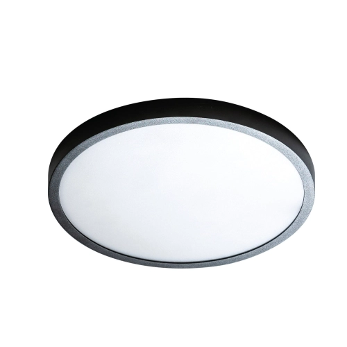 Plafon LED czarny metalowy okrągły 30cm AZ4244 z serii Malta - Azzardo