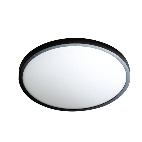 Plafon LED czarny metalowy okrągły 40cm AZ4247 z serii Malta - Azzardo