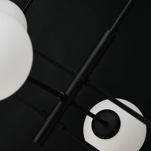 Lampa wisząca metalowa czarna 6-punktowa AZ4420 z serii Oviedo - Azzardo