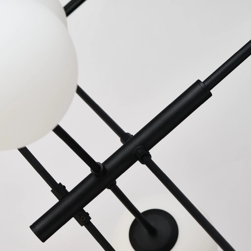 Lampa wisząca metalowa czarna 6-punktowa AZ4420 z serii Oviedo - Azzardo