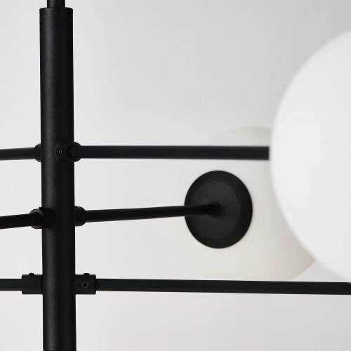 Lampa wisząca metalowa czarna 6-punktowa AZ4420 z serii Oviedo - Azzardo