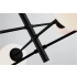 Lampa wisząca metalowa czarna 8-punktowa AZ4422 z serii Oviedo - Azzardo