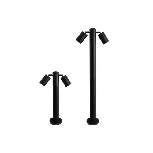 Lampa ogrodowa czarna metalowa 50cm AZ4456 z serii Rolf - Azzardo