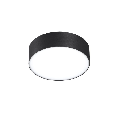 Plafon zewnętrzny LED czarny okrągły 20cm AZ4490 z serii Casper - Azzardo