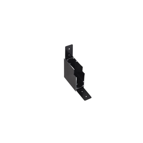 Złącze ścienne magnetyczne czarne metalowe AZ4683 z serii Corner90 - Azzardo