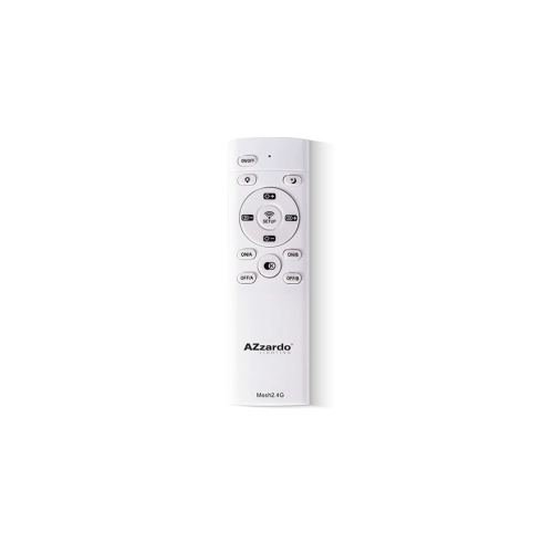 Plafon LED czarny okrągły 22cm AZ4758 z serii Monza - Azzardo
