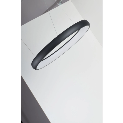 Lampa wisząca LED okrągła czarna 41cm AZ5060 z serii ANTONIO - Azzardo
