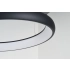 Lampa wisząca LED okrągła czarna 61cm AZ5063 z serii ANTONIO - Azzardo
