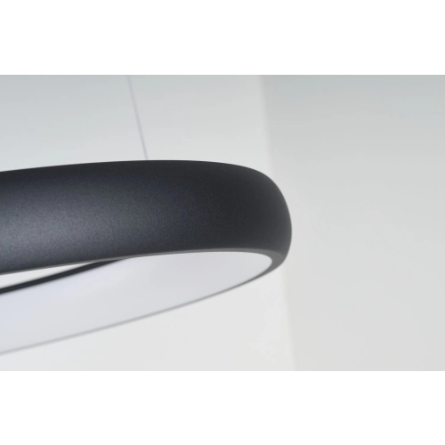 Lampa wisząca LED okrągła czarna 61cm AZ5063 z serii ANTONIO - Azzardo
