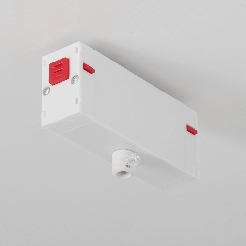 Adapter do szynoprzewodu magnetycznego biały 10cm AZ5157 z serii BETA - Azzardo